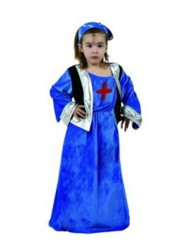 Fantasia infantil Princesa Azul.