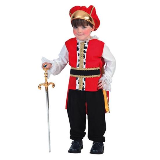 Fato de Rogue King infantil tamanho 2-4 anos Fato de Rogue King infantil tamanho 2-4 anos