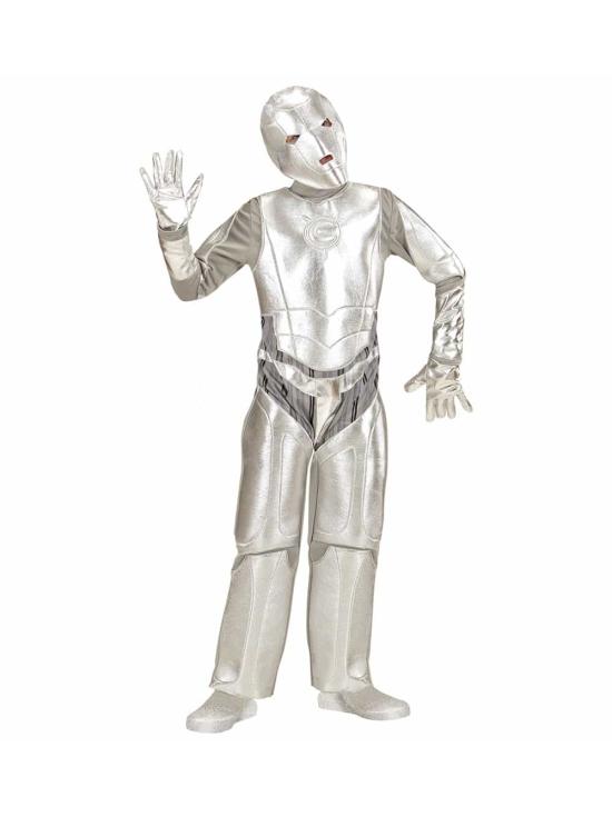 Fantasia infantil de robô galáctico