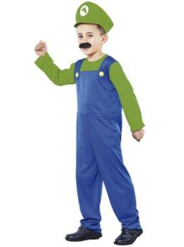 Fantasia infantil Super Mario Bros Luigi