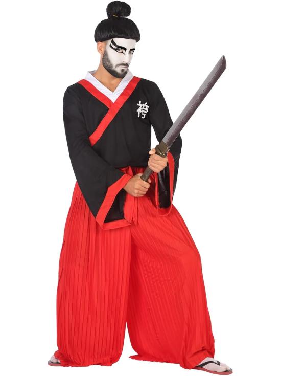 Fantasia japonesa adulta masculina para o Carnaval | DisfracesTuyYo