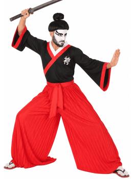Fantasia japonesa adulta masculina para o Carnaval | DisfracesTuyYo