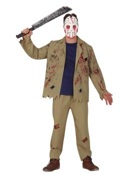 Fantasia de Jason sexta-feira 13 masculina barata