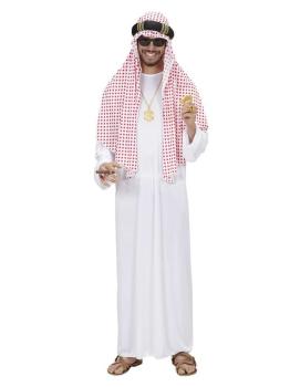 Fato de Sheikh Árabe para adulto