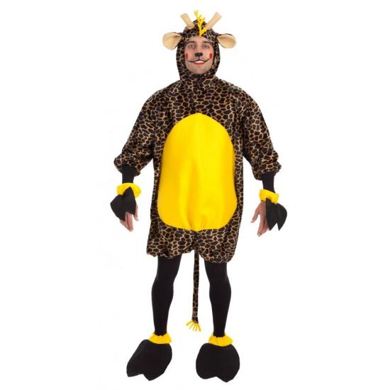 Fato de girafa Savannah tamanho adulto