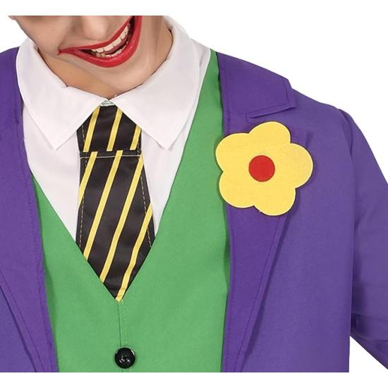 Fantasia de Coringa para Adulto – Sobretudo, Colete, Gravata e Camisa Fantasia de Coringa para Adulto – Sobretudo, Colete, Gravata e Camisa