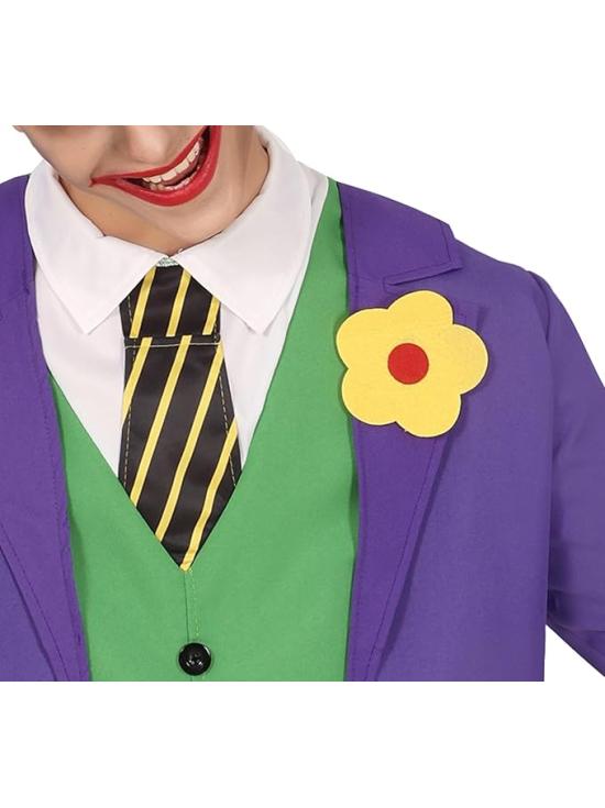Fantasia do Coringa para Homens Adultos – Casaco, Colete, Gravata e Camisa