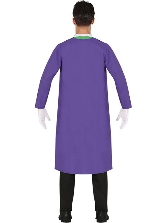 Fantasia do Coringa para Homens Adultos – Casaco, Colete, Gravata e Camisa