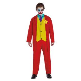 Fato de Coringa Vermelho para adulto