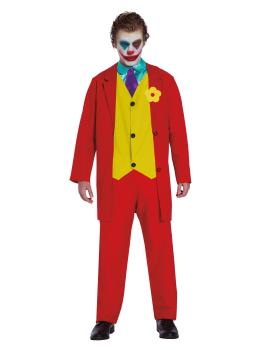 Fato de Coringa Vermelho para adulto