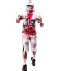Fantasia de jogador de futebol zumbi para homens