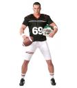 Fantasia de jogador de rugby adulto
