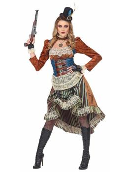 Fantasia retrô Lady Steampunk. adulto