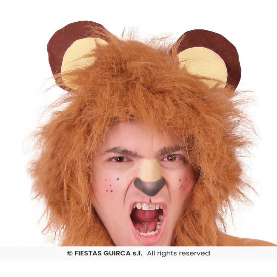 Fato de leão de circo para adulto