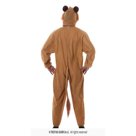 Fato de leão de circo para adulto