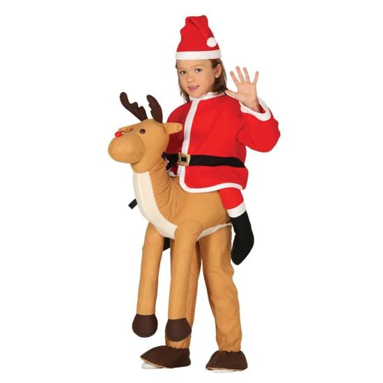 Fantasia de rena Deixe-me ir tamanho infantil Fantasia de rena Deixe-me ir tamanho infantil