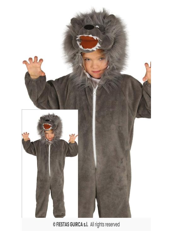 Fato de Lobo Cinzento Infantil