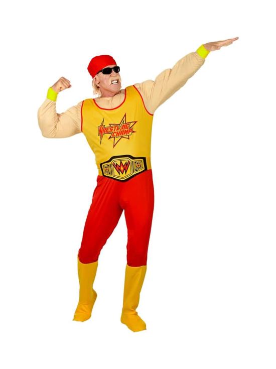 Fantasia de Luta Livre do Hulk Hogan, Tamanho Adulto