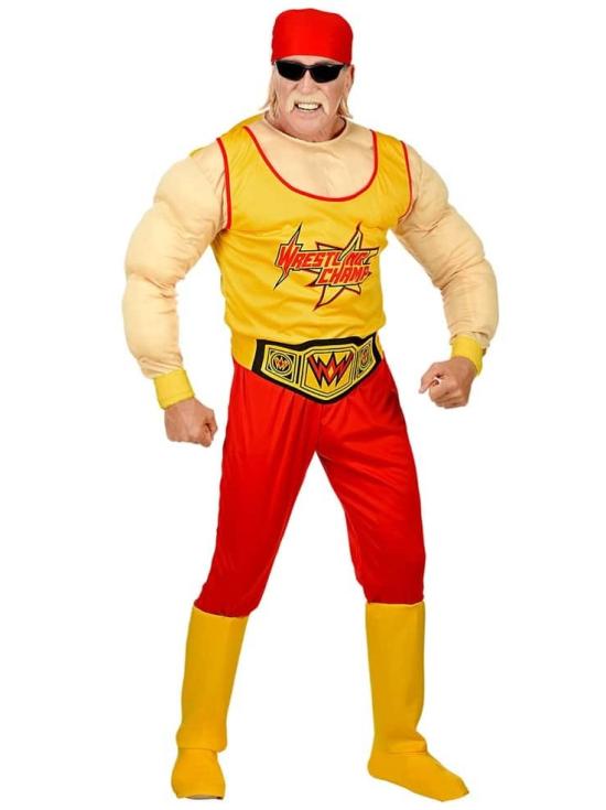 Fantasia de Luta Livre do Hulk Hogan, Tamanho Adulto