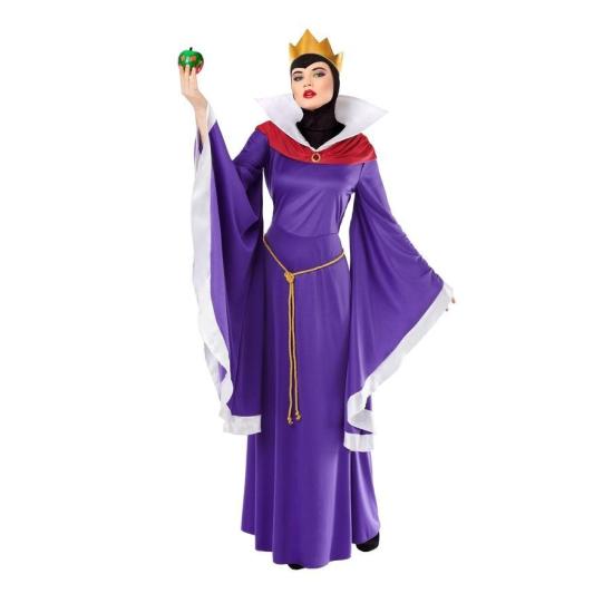 Fantasia de Madrasta Roxa Adulta – Rainha Má dos Contos de Fadas