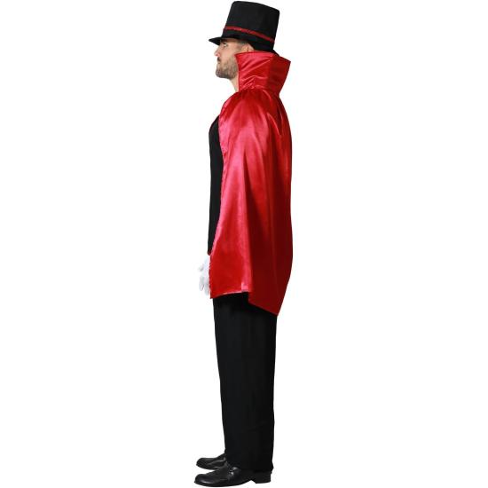 Fantasia de cartola de mágico para adulto