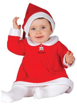 Fantasia de mãe natal tamanho bebê