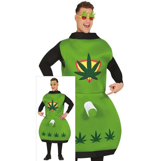 Fato de máquina de maconha para adulto