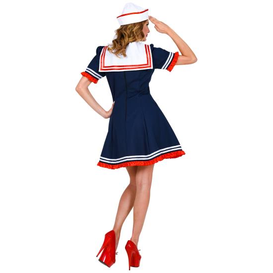 Fato de marinheiro alegre para menina