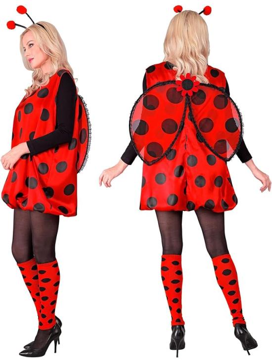 Fantasia de joaninha, fantasia de animal para carnaval, festas temáticas para adultos