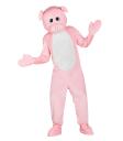 Fantasia de mascote de porco para adulto