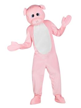 Fantasia de mascote de porco para adulto