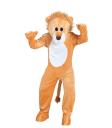 Fantasia de mascote de leão para adulto