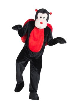 Fantasia de mascote joaninha para adulto