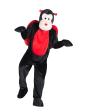 Fantasia de mascote joaninha para adulto