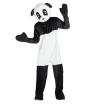 Fantasia de mascote urso panda para adulto