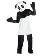 Fantasia de mascote urso panda para adulto
