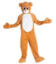 Fantasia de mascote de urso para adulto