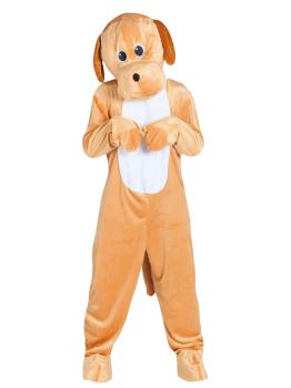 Fantasia de mascote de cachorro para adulto