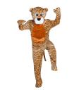 Fantasia de mascote tigre para adulto