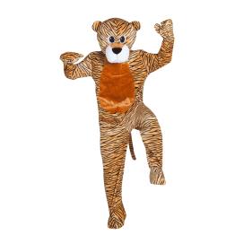 Fantasia de mascote tigre para adulto