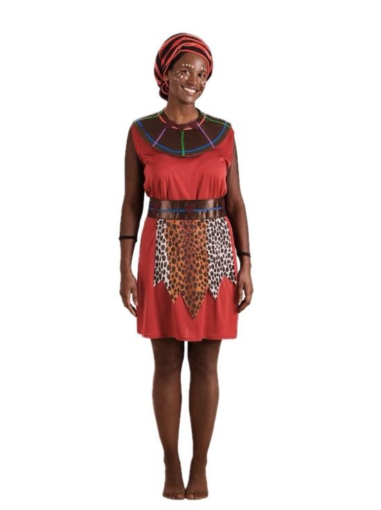 Disfarce Massai Mulher