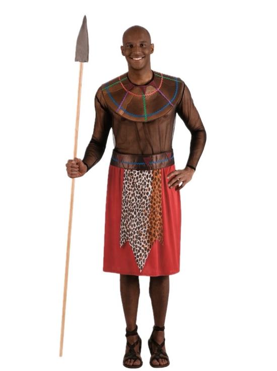 Disfarce Massai para Homem | Guerreiro Africano