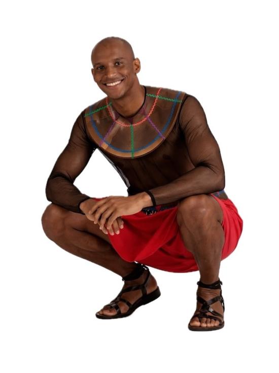 Disfarce Massai para Homem | Guerreiro Africano