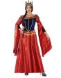 Fato de Rainha Guinevere medieval para mulher