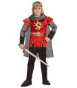 Fato de Rei Artur medieval para criança