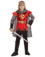 Fato de Rei Artur medieval para criança