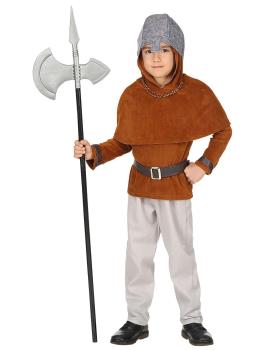 Fato de soldado medieval para criança