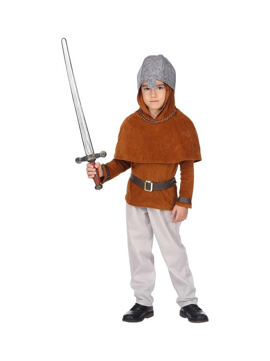 Fato de soldado medieval para criança