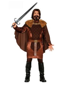 Fato Medieval Senhor das Terras tamanho adulto