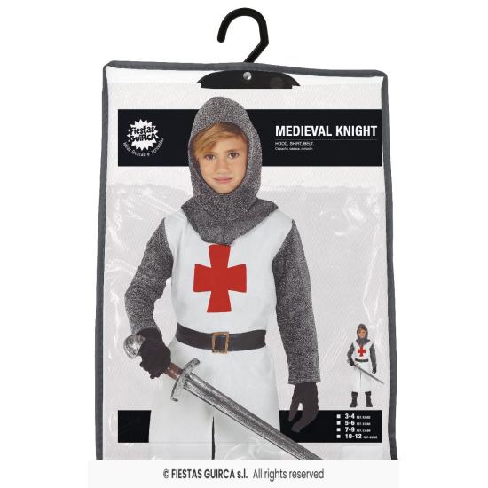 Disfraz Medieval Templario para niños Disfraz Medieval Templario para niños